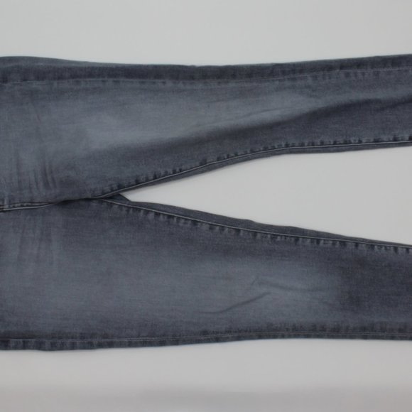 Fidelity Women's Jeans Gray Luna Grommet Shred Hem - Picture 8 of 12